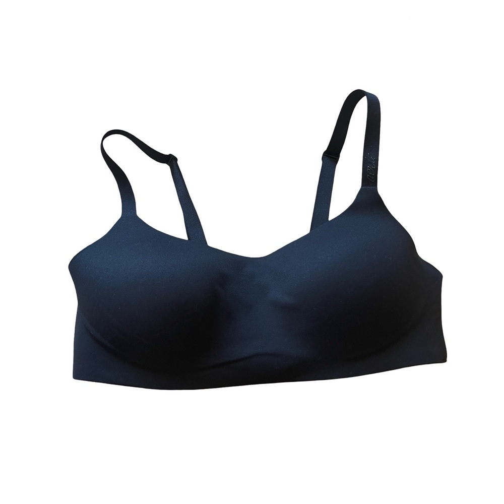 Aerie Smoothez Padded Seamless Black Bra